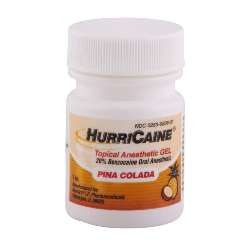 Hurricaine Topical Oral Anesthetic Gel Pina Colada | Lowest Prices In USA
